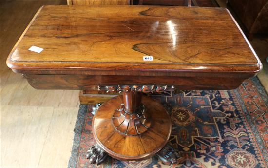 Rosewood tea table